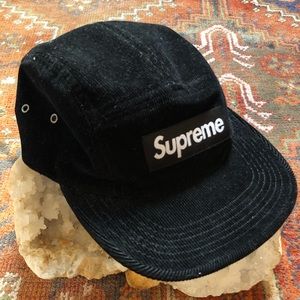 Supreme Corduroy Camp Cap
